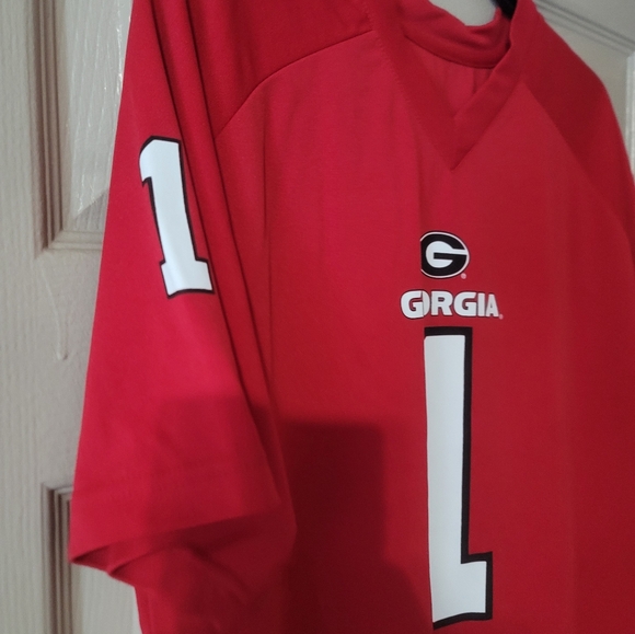 Boys GEN 2 xl Atlanta Falcons V-neck Jersey - Picture 5 of 7